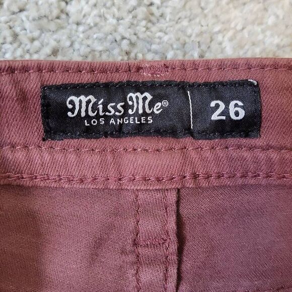 Miss Me Women's High Rise Flare Jeans Size 26 - Picture 6 of 9